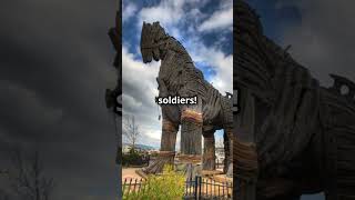 The Legendary Trojan Horse in Çanakkale 🐴✨ TrojanHorse Çanakkale [upl. by Nahtnahoj219]