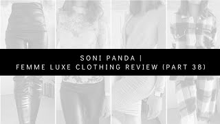 Femme Luxe Clothing Review Part 38 [upl. by Anivla361]