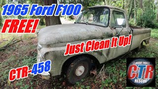 FREE 1965 Ford F100 Just Clean It Up [upl. by Miuqaoj]