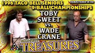 9BALL WADE CRANE VS TOBY SWEET  1996 SENIOR CHAMPIONSHIP [upl. by Marsden]