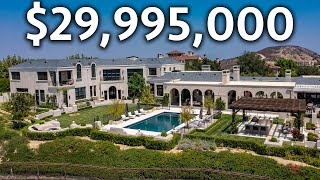 Inside an NFL Superstars 29995000 Calabasas Mega Mansion With Breathtaking Views [upl. by Weiman126]