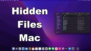 How To Show Hidden Files amp Folders On Mac  Including Library Folder  Quick amp Easy Guide [upl. by Ahsiyk]