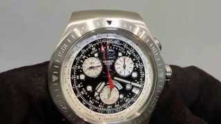 How to reset the chronograph hands on a Swatch chrono [upl. by Dorina]