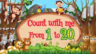 Number song 120 for children  Counting NumberNumber writtingpreschool learning video [upl. by Ahsial]