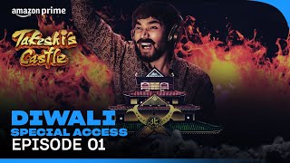 Diwali Special Access Takeshi’s Castle  Episode 1  BBKiVines  Prime Video India [upl. by Reilamag]