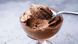 Only 2 Ingredient Chocolate Mousse Recipe Just In 15 Minutes [upl. by Madaras621]