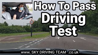 How To Pass Driving Test  Driving Instructor  London Enfield Test Route [upl. by Sirdi]