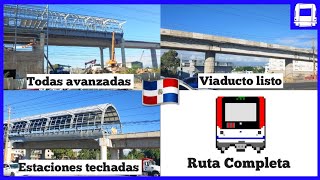 ¡Así Va RUTA COMPLETA del METRO a LOS ALCARRIZOS  Línea 2C 🔴 Ene 2024 Metro Santo Domingo [upl. by Lavotsirc]