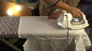 How to Iron Linen Clothing [upl. by Haidebej]