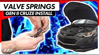 How to Install Valve Springs on a Gen II Chevy Cruze [upl. by Tadashi910]