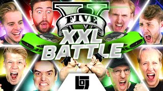 LOGS6  8 GTA V met ALLE LEGENDS  XXL BATTLE [upl. by Enuahs818]