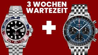 Mit Rolex einfach durch Zoll laufen Breitling kaufen um Rolex zu bekommen QampA [upl. by Buffo]