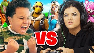 FaZe Kaylen Vs His Fortnite CRUSH Girl Gamer YOU WONT BELIEVE WHO GOT PICKAXED FORTNITE 1V1 [upl. by Reviere]