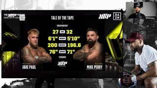 Should Jake Paul stop fighting mma fighters  Jake Paul vs Mike Perry Breakdown [upl. by Aekim307]