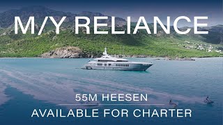 MOTOR YACHT RELIANCE  HEESEN 55 STEEL  AVAILABLE FOR CHARTER [upl. by Masao]