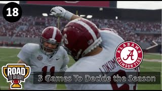 3 Games To Decide the Season l Road to Glory  Improviser QB l Episode 18 [upl. by Divadnoj]