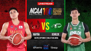 Mapúa vs Benilde Men’s Basketball  NCAA Season 100 [upl. by Lletnohs]