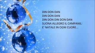 Jingle bells versione italiana  Canzoni natalizie con testo Christmas music with lyrics [upl. by Niki343]