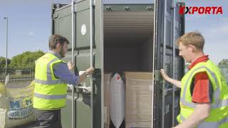 How does a Dunnage Air Bag work  Exporta [upl. by Kania]