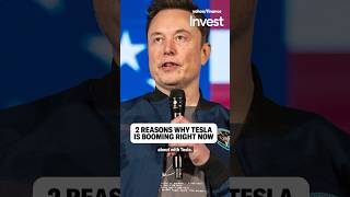 2 reasons why tesla is booming right now shorts [upl. by Boynton784]