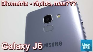 SAMSUNG GALAXY J6  BIOMETRIA  RÁPIDO MAS [upl. by Keraj]