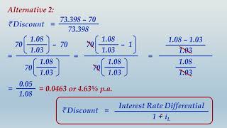 Premium amp Discount Rates in Forex Forward Market  Part 3 Interest Differential  CACMA Final SFM [upl. by January]