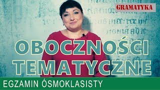 11 Oboczności tematyczne Powtórka z języka polskiego egzamin 8 klasa [upl. by Morganne30]