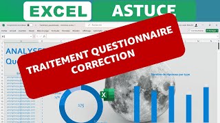 Excel correction Traitement questionnaire [upl. by Clippard]