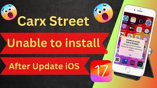 How to Fix iosgods Unable to install Carx Street  Unable to install Carx Street iosgods iOS 17 [upl. by Thorrlow]