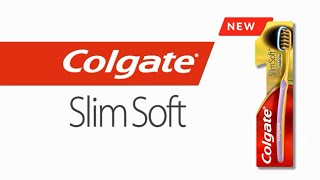 Enjoy a deeper gentler clean with Colgate SlimSoft Gold Charcoal Toothbrush [upl. by Saul]