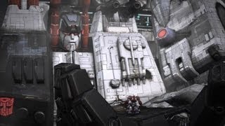 Metroplex Serves Prime  Transformers Fall of Cybertron PS3 [upl. by Pammie]