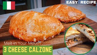 DO NOT ORDER Pizza tonight amp make this amazing chicken calzone at home Homemade Calzone Recipes [upl. by Audette480]