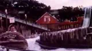 Soapy logflume fun at Frontierland [upl. by Saraiya]