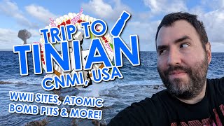 Tinian amp Saipan WWII Sites  Atomic Bomb Pits amp More  Adam Koralik [upl. by Llenrag]