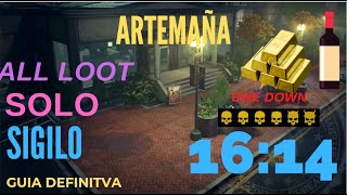 PAYDAY 2 GUIA Artemaña DSOD Sigilo en Solitario ALL LOOT ORO Y VINO [upl. by Ahsieyt]