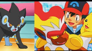 Ash vs Volkner Sinnoh League Gym match  AMV [upl. by Haerle]