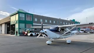 Cessna T206H  VFR flight from Culebra to Isla Grande Puerto Rico [upl. by Efinnej368]