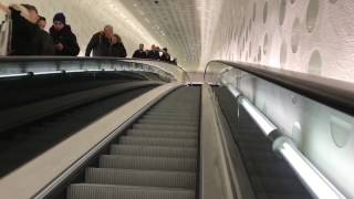 Elbphilharmonie Rolltreppe Hamburg OnRide Tube  World Longest Escalator [upl. by Nats]