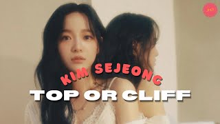 An Effing Reaction  Kim Sejeong Top or Cliff MV Performance MV Dance Practice [upl. by Bohrer]