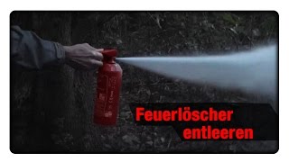 Ordnungsgemäße Feuerlöscher entleerungentsorgung [upl. by Errol]