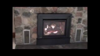 Regency Gas Fireplace Installation [upl. by Naujek]