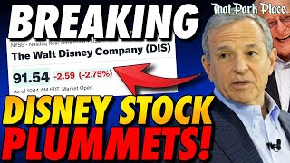 BREAKING Disney Stock PLUMMETS As Bob Iger Prepares Against Nelson Peltz  Trian Partners  Proxy [upl. by Hartill]