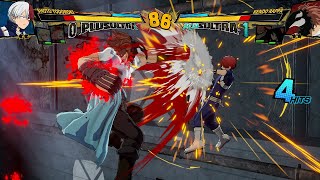 SHOTO TODOROKI vs KENDO RAPPA Hardest Difficulty My Hero Ones Justice 2 [upl. by Htebzile]