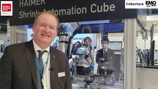 Brendt Holden explains the HAIMER Shrink Automation Cube [upl. by Alahs435]