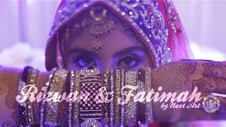 INDIAN MUSLIM WEDDING Kuala Lumpur MALAYSIA  Rizwan  Fatimah by NEXT ART [upl. by Ianthe]