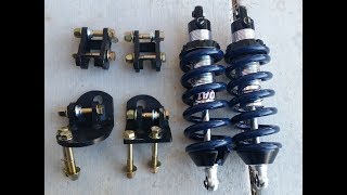 2000 K1500 Suburban 37quot tires goodbye torsion bars hello AFP coilovers conversion [upl. by Ennovihs]