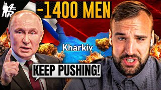 Russians lost 1400 Men Today Massive Battles on the Kharkiv Front  Ukraine War Update [upl. by Yt836]