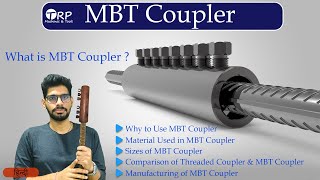 MBT Coupler  Rebar MBT Coupler  Bolted Coupler  TMT Bar Coupler  Reinforcement Bolted Coupler [upl. by Ayaet]