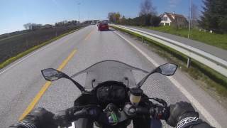 2017 Kawasaki Z1000SX First Ride [upl. by Ahtael]