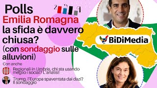 Regionali in Emilia è davvero chiusa  Polls [upl. by Ahsinet]